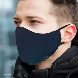 ماسک 3 لایه با قابلیت تعویض فیلتر مدل T089