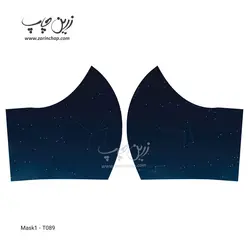 ماسک 3 لایه با قابلیت تعویض فیلتر مدل T089