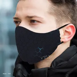 ماسک 3 لایه با قابلیت تعویض فیلتر مدل T092