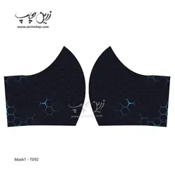 ماسک 3 لایه با قابلیت تعویض فیلتر مدل T092