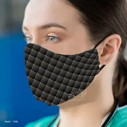 ماسک 3 لایه با قابلیت تعویض فیلتر مدل T098