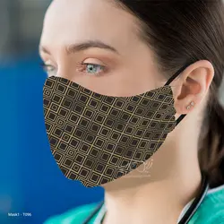 ماسک 3 لایه با قابلیت تعویض فیلتر مدل T096