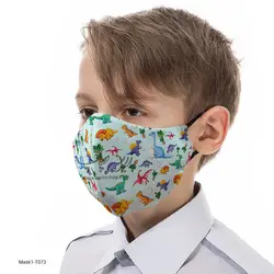 ماسک 3 لایه کودکانه با قابلیت تعویض فیلتر مدل T073