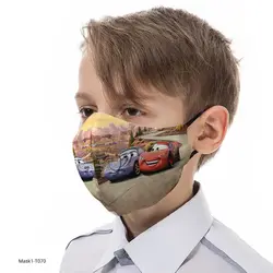 ماسک 3 لایه کودکانه با قابلیت تعویض فیلتر مدل T070