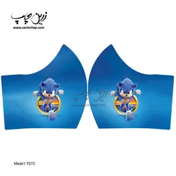 ماسک 3 لایه کودکانه با قابلیت تعویض فیلتر مدل T072