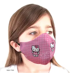 ماسک 3 لایه کودکانه با قابلیت تعویض فیلتر مدل T066