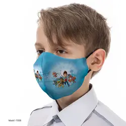 ماسک 3 لایه کودکانه با قابلیت تعویض فیلتر مدل T058