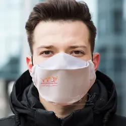 چاپ بر روی ماسک 2 لایه مدل 3D