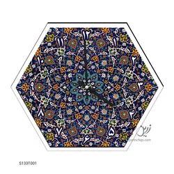ساعت طرح کاشی کاری S133T001