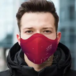 چاپ بر روی ماسک 3 لایه با قابلیت تعویض فیلتر