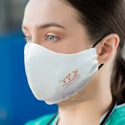 چاپ بر روی ماسک 3 لایه با قابلیت تعویض فیلتر