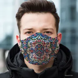 ماسک 2 لایه 3D طرح T006