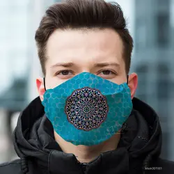 ماسک 2 لایه 3D طرح T001