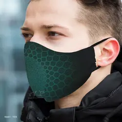 ماسک پارچه‌ای طرح محرم T026