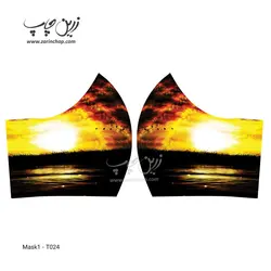 ماسک پارچه‌ای طرح محرم T024