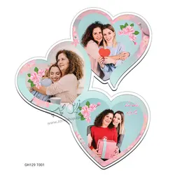 قاب عکس قلبی طرح روز مادر GH129T001