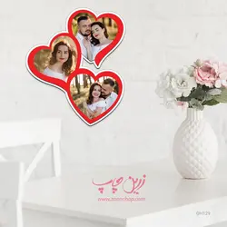 چاپ بر روی قاب عکس قلبی GH129