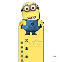 خط کش ۲۰ سانتی MDF مینیون طرح RT046