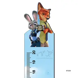 خط کش ۲۰ سانتی MDF زوتوپیا طرح RT039