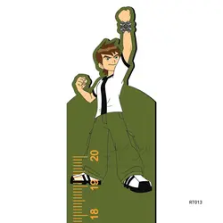 خط کش ۲۰ سانتی MDF بن تن طرح RT013