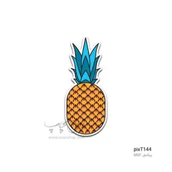 پیکسل MDF طرح آناناس PixT144