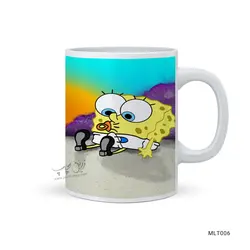 لیوان طرح باب اسفنجی MLT006