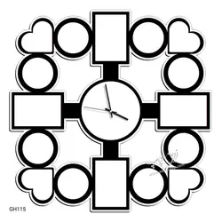 چاپ بر روی قاب ساعت MDF مدل GH115