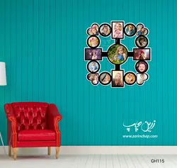 چاپ بر روی قاب ساعت MDF مدل GH115