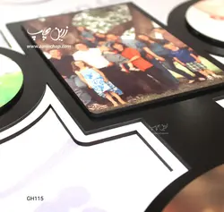 چاپ بر روی قاب ساعت MDF مدل GH115