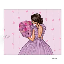 موس پد طرح دخترانه MPT056