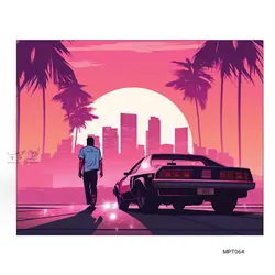 موس پد GTA طرح MPT064