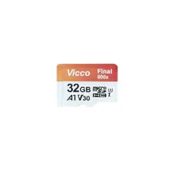 کارت حافظه میکرو ۳۲ گیگ ویکومن Vicco Final 600x UHS-I U3 90MB/s بدون خشاب