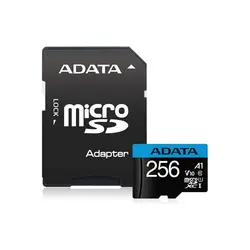 کارت حافظه میکرو 256 گیگ ای دیتا ADATA Premier V10 U1 A1 100MB/s  با خشاب