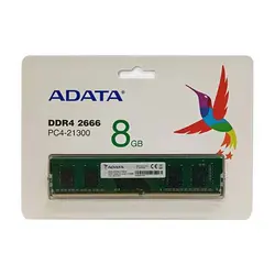 رم کامپیوتر Adata Premier DDR4 8GB 2666MHz CL19 Single