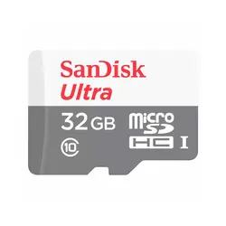 کارت حافظه میکرو اس دی 32 گیگ سندیسک SanDisk Ultra U1 C10 100MB/s