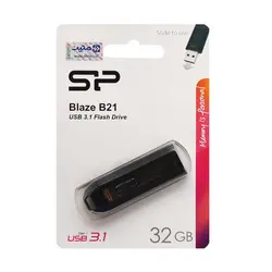 فلش 32 گیگ سیلیکون پاور Silicon Power Blaze B21 USB3.1
