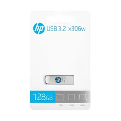 فلش 128 گیگ اچ پی HP X306W USB3.2