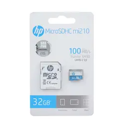 کارت حافظه میکرو 32 گیگ اچ پی HP mi210 U1 با آداپتور