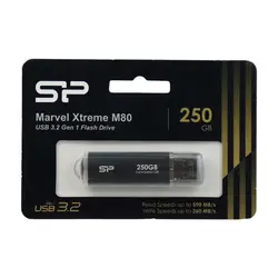 فلش 250 گیگ سیلیکون پاور Silicon power Marvel Xtreme M80 USB3.2