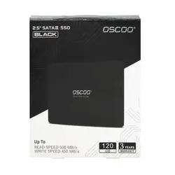 حافظه SSD اسکو مدل Oscoo Black 001 120GB