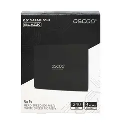 حافظه SSD اسکو مدل Oscoo Black 001 240GB