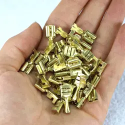 سوکت سرسیم کولری SAMAset برنجی بسته ۳۰۰ عددی