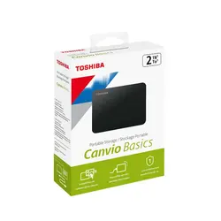 هارد اکسترنال توشیبا مدل Toshiba Canvio Basics ظرفیت 2 ترابایت