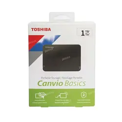 هارد اکسترنال توشیبا مدل Toshiba Canvio Basics ظرفیت 1 ترابایت