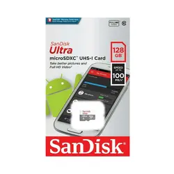 کارت حافظه میکرو سن دیسک 128 گیگ SanDisk Ultra 100MB/s