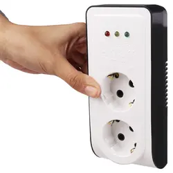 محافظ برق یخچال و فریزر 2 خانه ارت دار پارت الکتریک Part Electric 2834