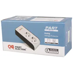 محافظ برق یخچال و فریزر 2 خانه ارت دار پارت الکتریک Part Electric 2834