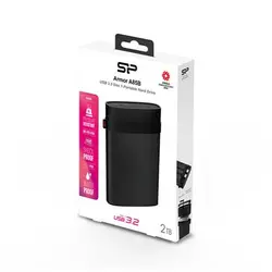 هارد اکسترنال سیلیکون پاور Silicon Power A85B ظرفیت 2 ترابایت