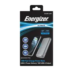 پاور بانک فست شارژ 2۰۰۰۰ انرجایزر Energizer QE20007PQ 10W