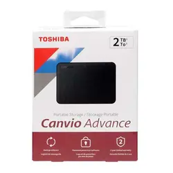 هارد اکسترنال توشیبا مدل Toshiba Canvio Advance ظرفیت 2 ترابایت
